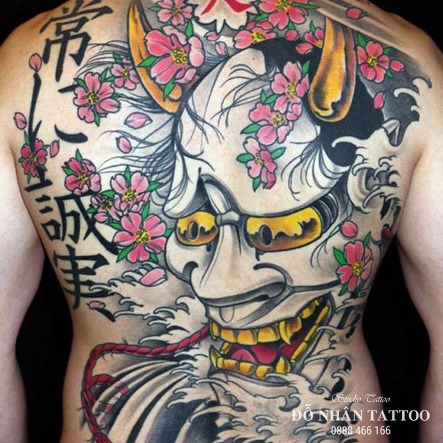 Ý nghĩa hình xăm mặt quỷ - Đỗ Nhân Tattoo